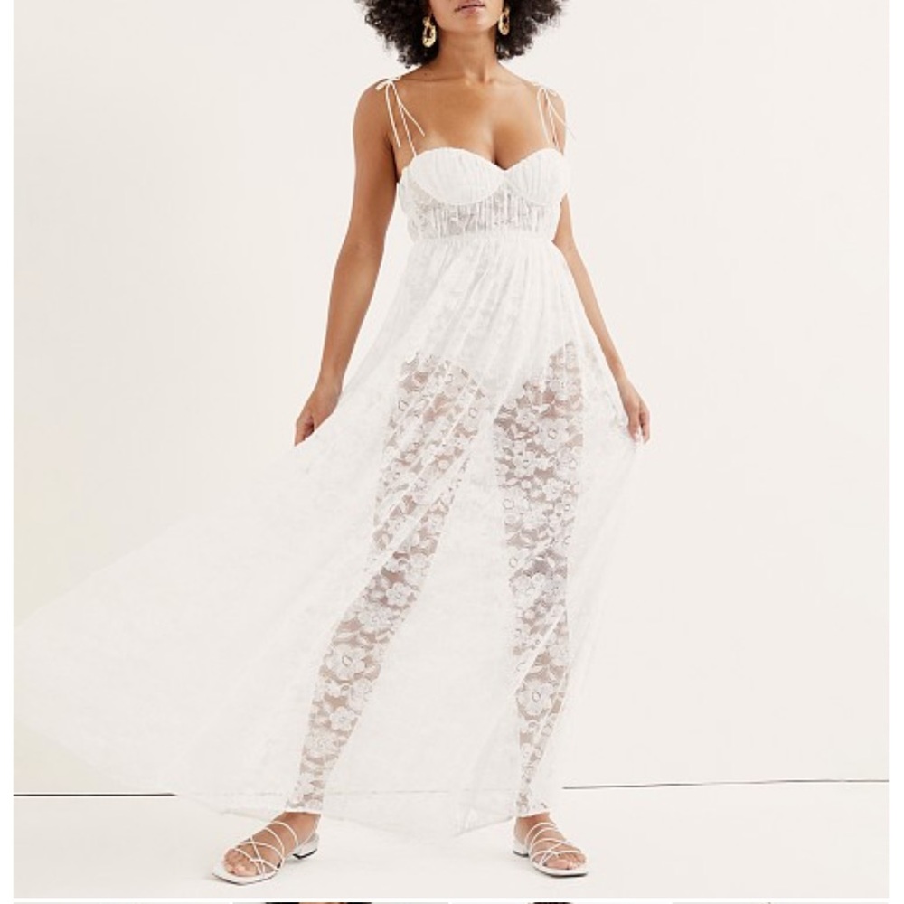 Lorena Maxi Dress. For love and lemons NWT. Never worn